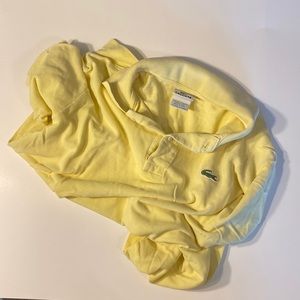 Lacoste yellow polo